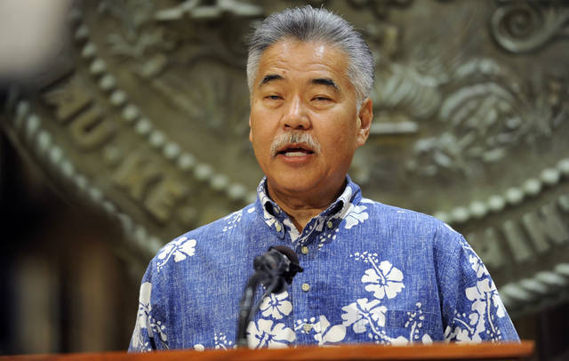 Hawaii governor David Ige