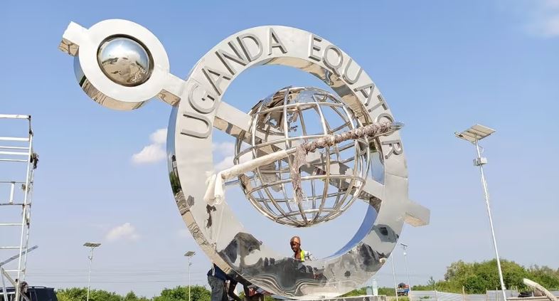 The new equator monument