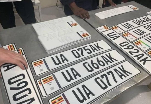 Digital number plates